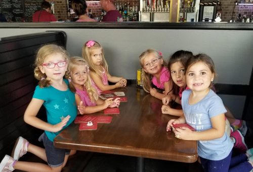 Kids at Ed's Tavern